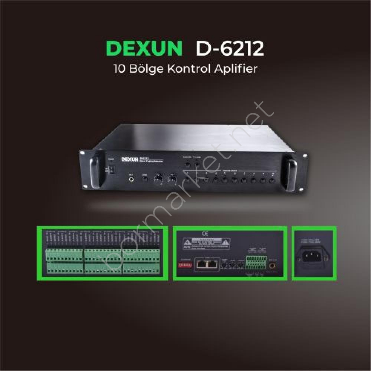 DEXUN D-6212 10 BÖLGE CONTROL