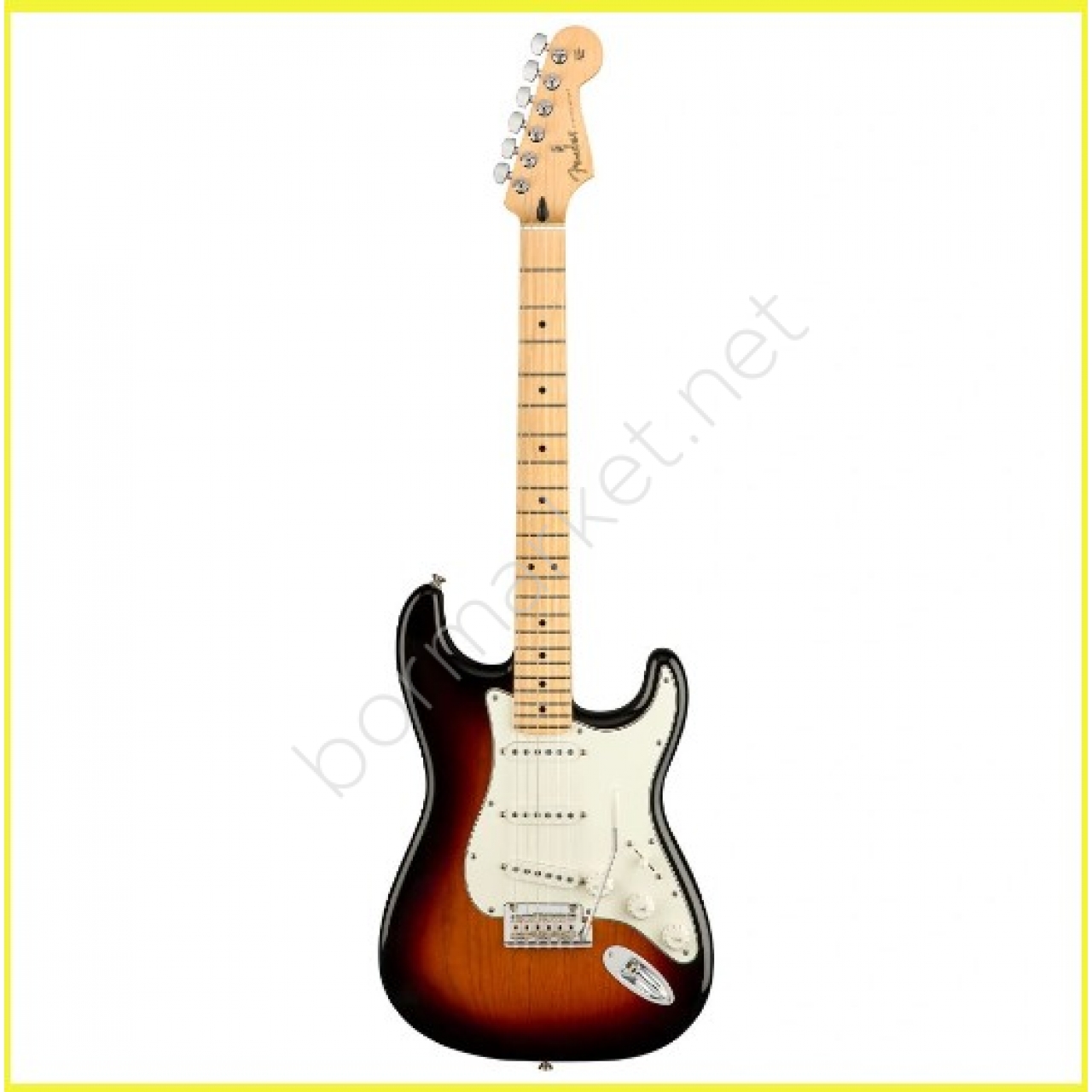 Fender Player Stratocaster Akçaağaç Klavye 3 Tone Sunburst Elektro Gitar