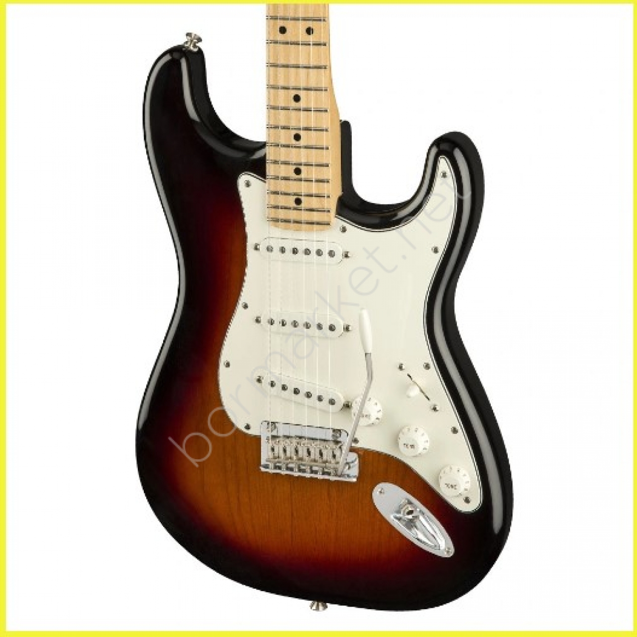Fender Player Stratocaster Akçaağaç Klavye 3 Tone Sunburst Elektro Gitar