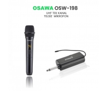 Osawa OSW-198 Tek Kanal Telsiz Mikrofon