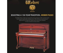 Weber W118C-WCP Ceviz Konsol Piyano (118cm)