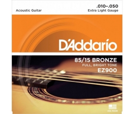 DADDARIO EZ900 85/15 Bronze  Extra Light Klasik Gitar Teli