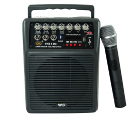 TKS 6 DC Portatif Şarjlı Amplifikatör